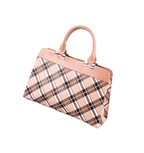 Plaid Pattern Satchel img